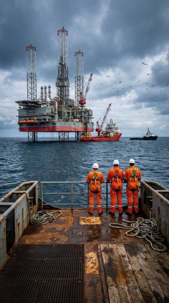 Deepwater drilling platform inspection